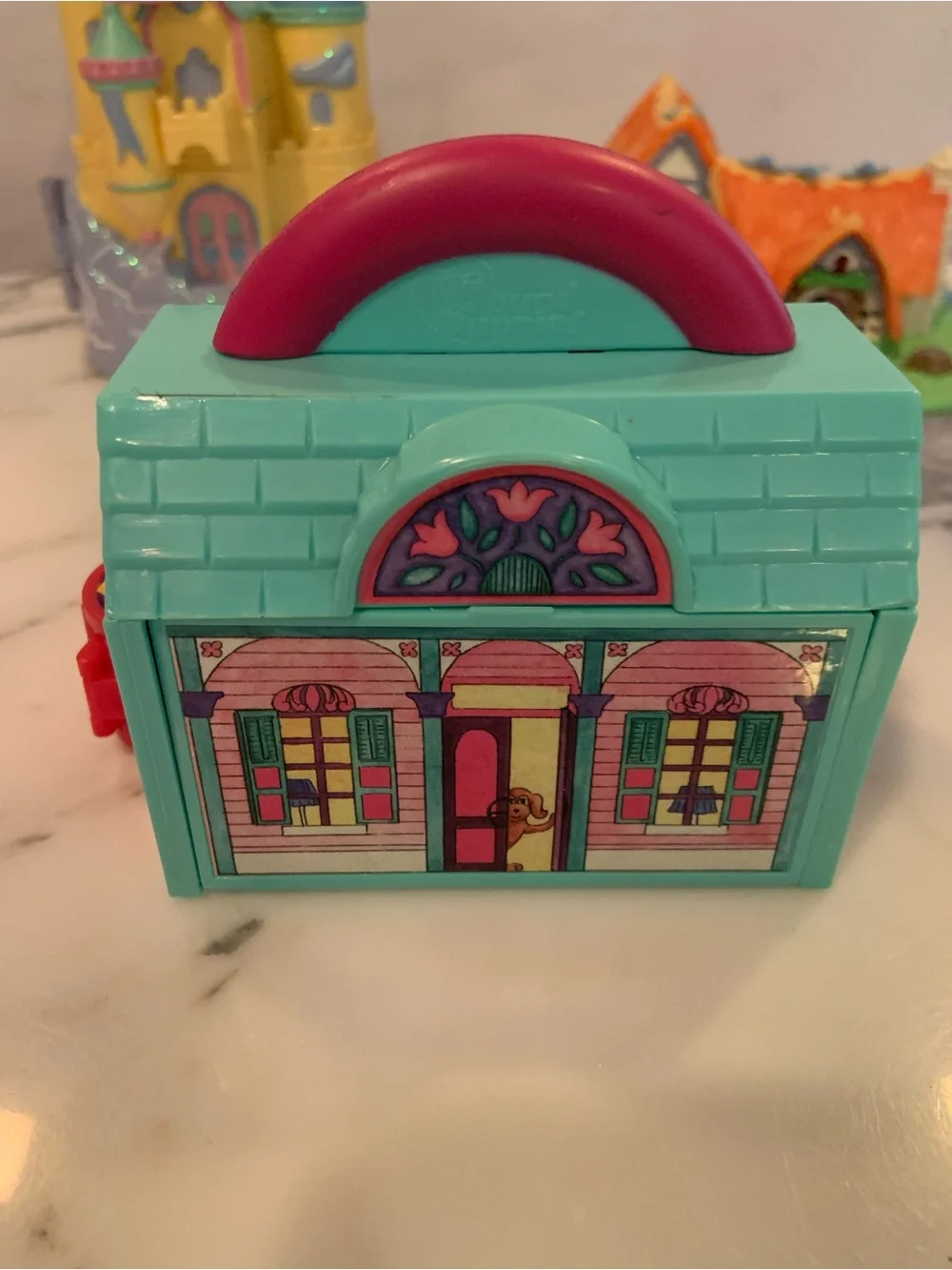Vintage 90’s Bluebird Polly Pocket Lot Heart Compact Neighborhood House & More